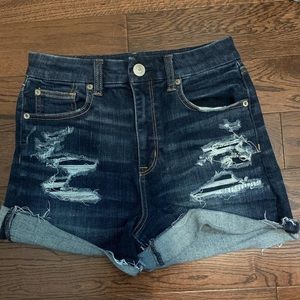 american eagle jean shorts